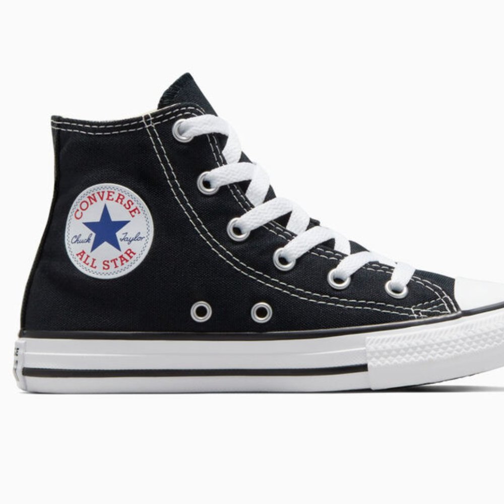 Chuck Taylor Converse Hi Tops Classic Black Size Mens 7.5 Womens 9.5